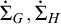 ̇ upper Sigma Subscript upper G Baseline comma ̇ upper Sigma Subscript upper H Baseline