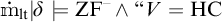 m i n sub t absolute value delta models Z F minus and V equals H C