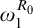 omega 1 Superscript upper R 0