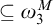 subset of or equal to omega 3 Superscript upper M