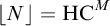 backslash l comma f comma l comma o comma o r upper N comma r comma f comma l comma o backslash o r equals upper H upper C Superscript upper M