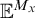 upper E Superscript upper M Super Subscript x