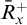 upper R overbar Subscript x Superscript plus