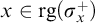 x element of r g left parenthesis sigma Subscript x Superscript plus Baseline right parenthesis