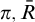 pi comma upper R overbar