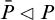upper P overbar white left pointing triangle upper P