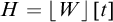 upper H equals backslash l comma f comma l comma o comma o r upper W comma r comma f comma l comma o backslash o r t