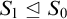 upper S 1 normal subgroup of or equal to upper S 0