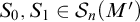 upper S 0 comma upper S 1 element of upper S Subscript n Baseline left parenthesis upper M prime right parenthesis