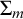 upper Sigma Subscript m