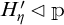 H sub eta prime is a normal subgroup of P.