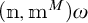 Open parenthesis n comma m to the M power close parenthesis sub omega