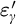 epsilon prime Subscript gamma