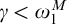 gamma less than omega 1 Superscript upper M