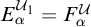 upper E Subscript alpha Superscript upper U 1 Baseline equals upper F Subscript alpha Superscript script upper U