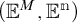 open parenthesis E superscript M comma E superscript n close parenthesis