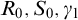 upper R 0 comma upper S 0 comma gamma 1