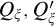 upper Q Subscript xi Baseline comma upper Q Subscript xi Baseline prime