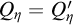 upper Q Subscript eta Baseline equals upper Q Subscript eta Baseline prime