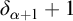 delta Subscript alpha plus 1 Baseline plus 1