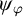 psi Subscript phi
