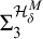 upper Sigma 3 Superscript upper H Super Subscript delta Super Superscript upper M