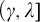 left parenthesis gamma comma lamda right bracket