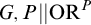upper G comma upper P StartAbsoluteValue EndAbsoluteValue upper O upper R Superscript upper P