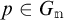 p is an element of G sub m