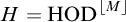 upper H equals upper H upper O upper D Superscript backslash l comma f comma l comma o comma o r upper M comma r comma f comma l comma o backslash o r