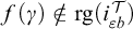 f left parenthesis gamma right parenthesis not an element of r g left parenthesis i Subscript epsilon b Superscript script upper T Baseline right parenthesis