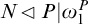 upper N white left pointing triangle upper P vertical bar omega 1 Superscript upper P