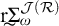Bold r summation of omega script J of script R in superscript.