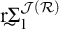 bold r summation from 1 to script J of script R
