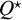 upper Q Superscript star