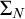 upper Sigma Subscript upper N