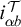 i upper T Subscript alpha b