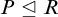 upper P normal subgroup of or equal to upper R