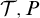 script upper T comma upper P