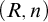 left parenthesis upper R comma n right parenthesis