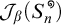 Script J sub beta open parenthesis S sub n to the circle close parenthesis