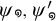Psi sub theta comma Psi prime sub theta