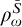 rho Subscript omega Superscript upper S overbar