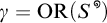 gamma equals O R open parenthesis S to the theta power close parenthesis
