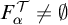 upper F Subscript alpha Superscript script upper T Baseline not equals backslash emptyset
