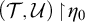 left parenthesis script upper T comma script upper U right parenthesis backslash exclamation mark up harpoon with barb right backslash exclamation mark eta 0