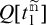 Q open bracket t sub 1 with n tilde above close bracket