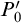 upper P prime 0