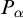 upper P Subscript alpha