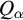 upper Q Subscript alpha